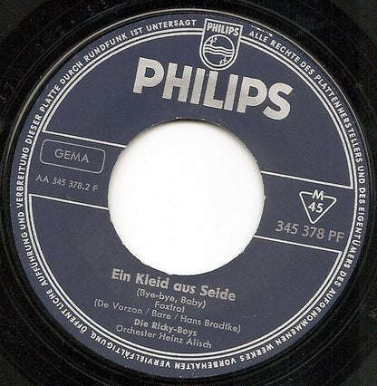 Die Ricky-Boys* : Laß Den Lippenstift Zu Haus (7", Single, Mono)