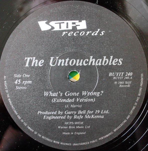 The Untouchables (7) : What's Gone Wrong? (12")