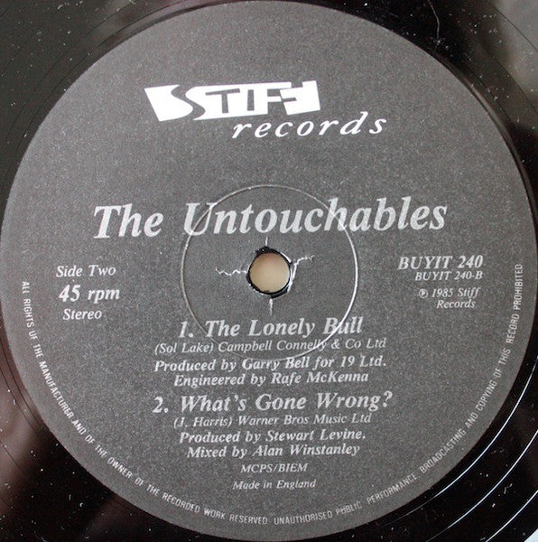 The Untouchables (7) : What's Gone Wrong? (12")