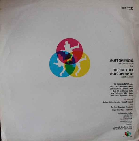 The Untouchables (7) : What's Gone Wrong? (12")