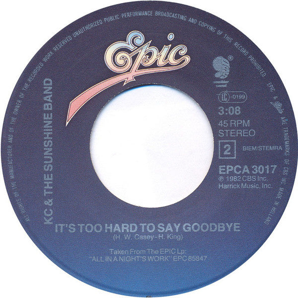 KC & The Sunshine Band : Give It Up (7", Single)