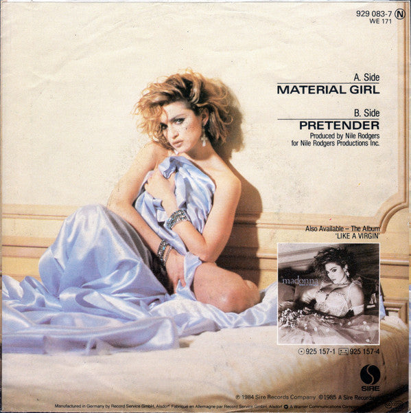 Madonna : Material Girl (7", Single)