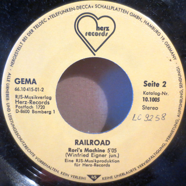 Railroad (7) : Omaha (7", Single)
