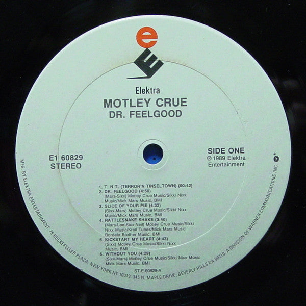 Mötley Crüe : Dr. Feelgood (LP, Album, Club)