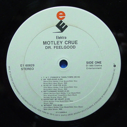 Mötley Crüe : Dr. Feelgood (LP, Album, Club)