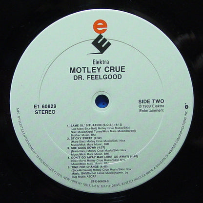 Mötley Crüe : Dr. Feelgood (LP, Album, Club)
