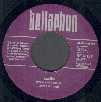 Little Richard : Lucille / True Fine Mama (7", Single)