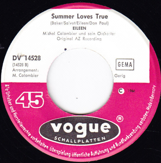 Eileen (2) : How Does That Grab You Darlin' (7", Single)