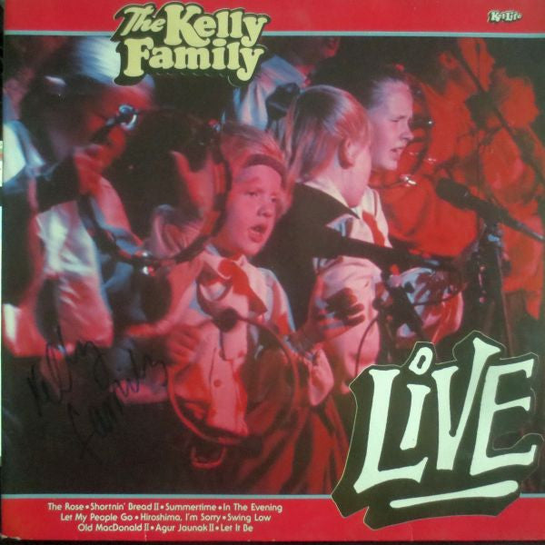 The Kelly Family : Live (LP, Album, Gat)