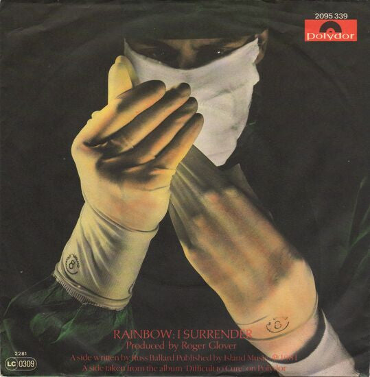 Rainbow : I Surrender (7", Single, Lar)