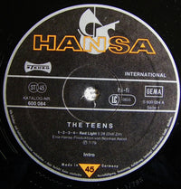 The Teens : 1-2-3-4 Red Light / Baby Blue (12", Maxi)