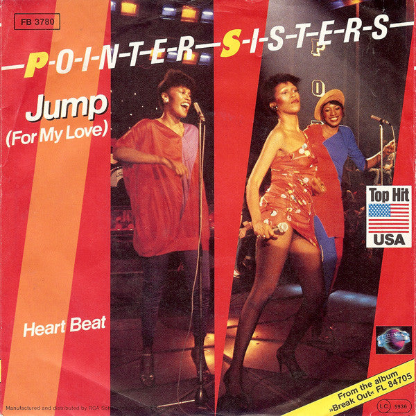 Pointer Sisters : Jump (For My Love) (7", Single)