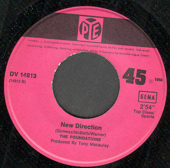 The Foundations : Build Me Up Buttercup (7", Single)