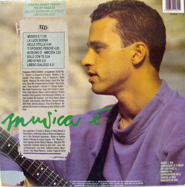Eros Ramazzotti : Musica È (LP, Album)