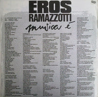Eros Ramazzotti : Musica È (LP, Album)