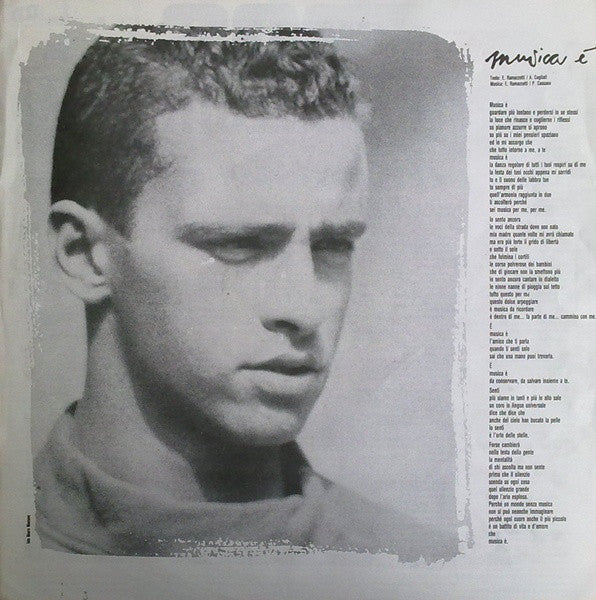 Eros Ramazzotti : Musica È (LP, Album)