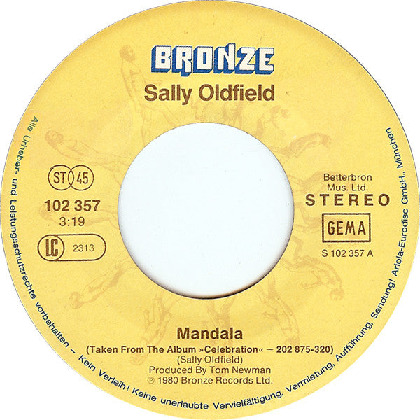 Sally Oldfield : Mandala (7", Single)