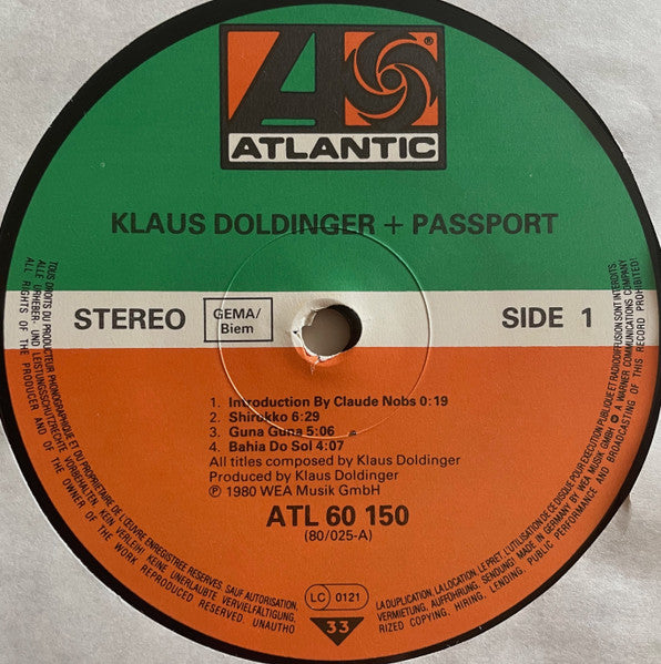 Klaus Doldinger + Passport (2) : Lifelike (2xLP, Album, RE)