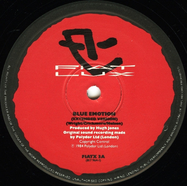 Fiat Lux : Blue Emotion (12", Single)