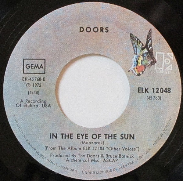 The Doors : Ships W/ Sails (7", Single)