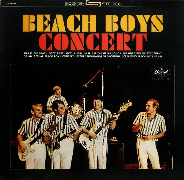The Beach Boys : Concert (LP, Album)
