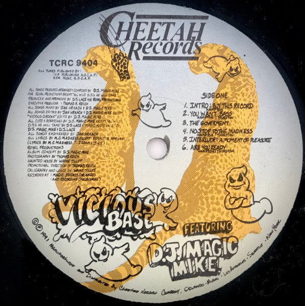 Vicious Base* Featuring DJ Magic Mike : Back To Haunt You (2xLP, Album)