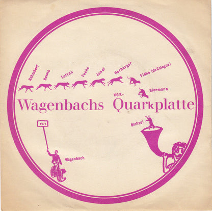 Various : Wagenbachs Vor-Quarkplatte 1971 (7", Promo)