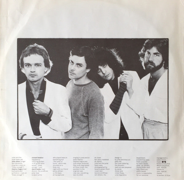 Jules And The Polar Bears : fǝnĕtĭks (Phonetics) (LP, Album)