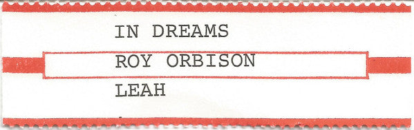 Roy Orbison : In Dreams (7", Single)