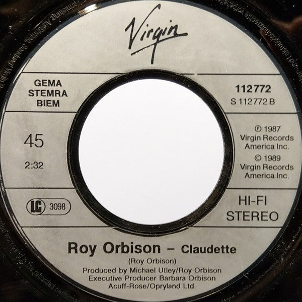 Roy Orbison And Friends : Oh Pretty Woman (7", Single)