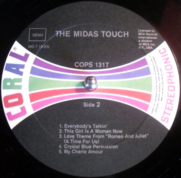The Midas Touch : The Midas Touch (LP, Album)