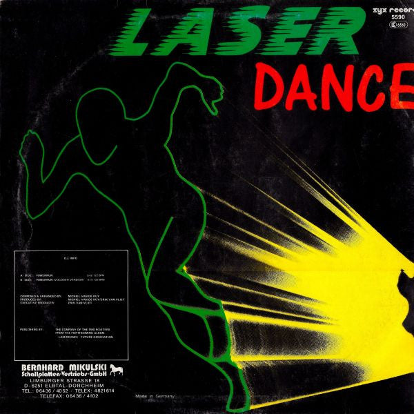 Laser Dance* : Power Run (12", Maxi, Yel)