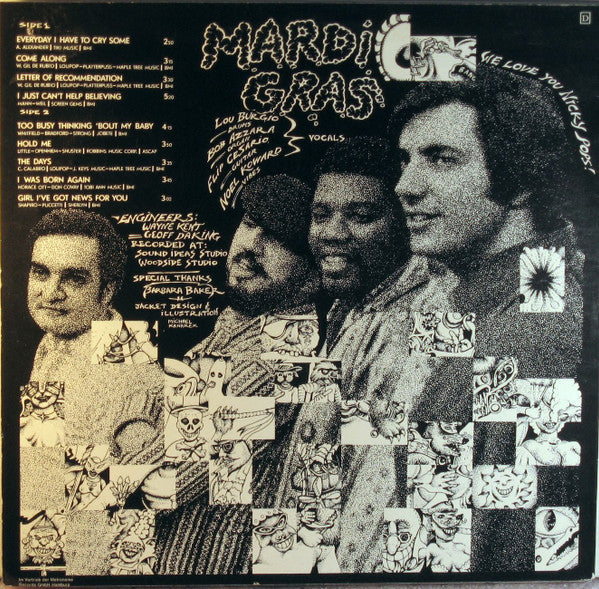Mardi Gras : The Mardi Gras (LP, Album)