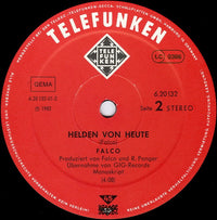 Falco : Der Kommissar / Helden Von Heute (12", Single, Red)