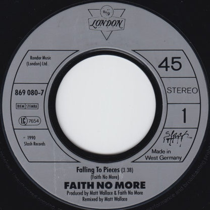 Faith No More : Falling To Pieces (7", Single)