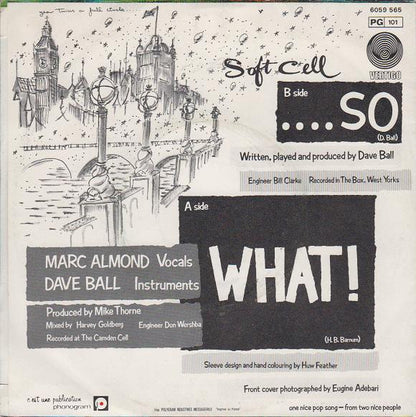 Soft Cell : What! (7", Single)