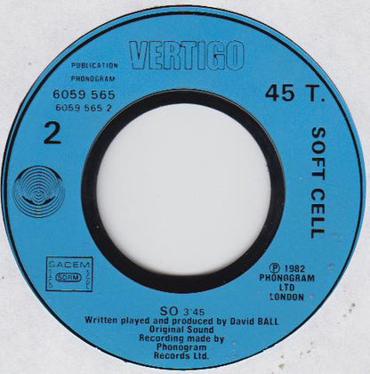 Soft Cell : What! (7", Single)