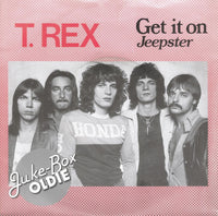 T. Rex : Get It On / Jeepster (7", Single, RE)