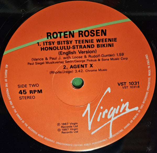 Roten Rosen* : Itsy Bitsy Teenie Weenie Honolulu-Strand Bikini (12")