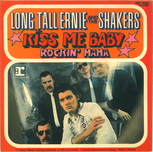 Long Tall Ernie And The Shakers : Kiss Me Baby (7", Single)
