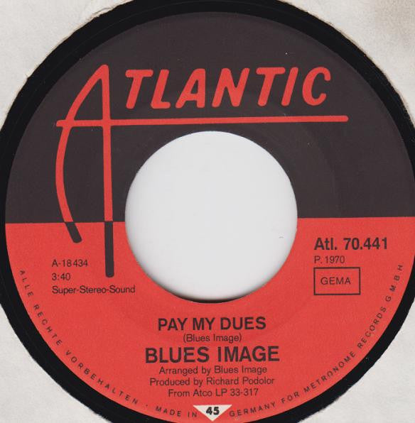 Blues Image : Ride Captain Ride (7", Single)