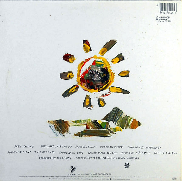 Eric Clapton : Behind The Sun (LP, Album, WE )
