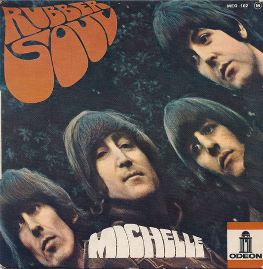 The Beatles : Michelle (7", EP, Mono)