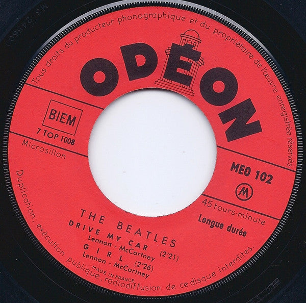 The Beatles : Michelle (7", EP, Mono)