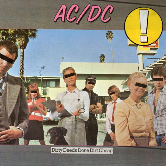 AC/DC : Dirty Deeds Done Dirt Cheap (LP, Album, RP)