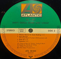 AC/DC : Dirty Deeds Done Dirt Cheap (LP, Album, RP)