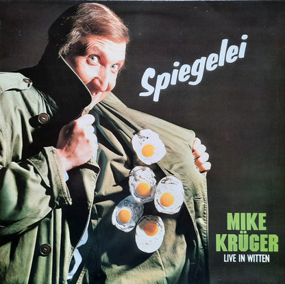 Mike Krüger : Spiegelei (LP, Album, Whi)