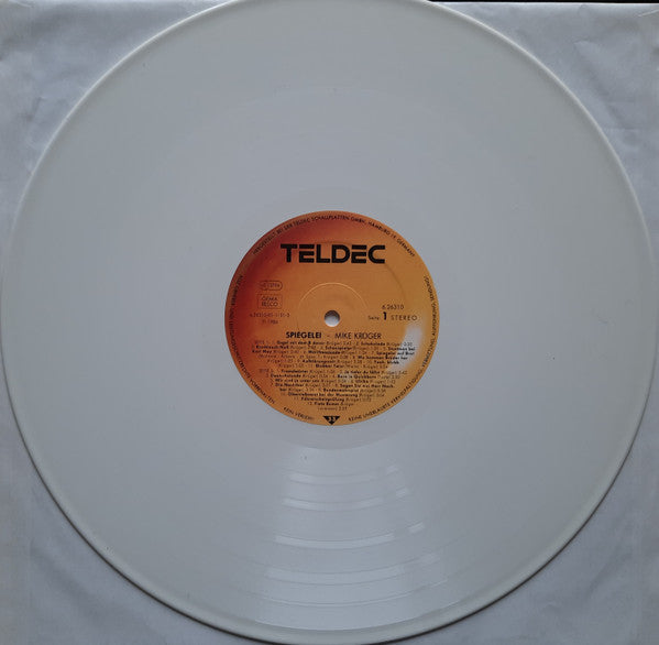 Mike Krüger : Spiegelei (LP, Album, Whi)