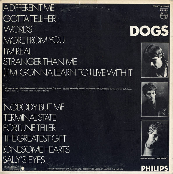 Dogs : Different (LP, Album)