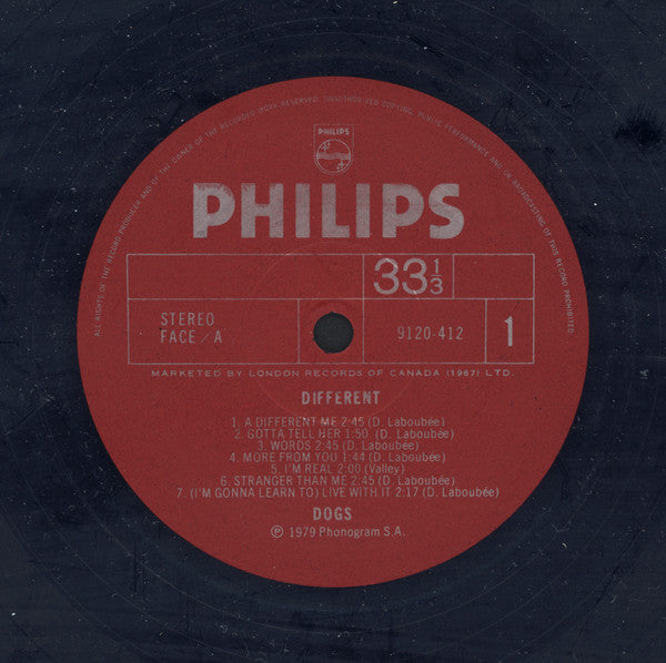 Dogs : Different (LP, Album)